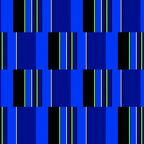 RocZ BLUE Brick/Stripe
