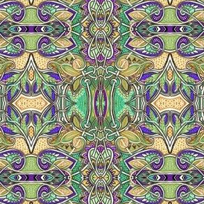 Paisley and Oval Abstract # 2192402
