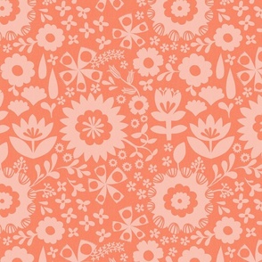 Spring Dream - Peach/Coral