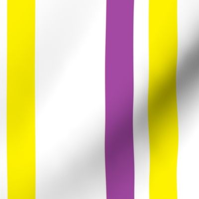 Suffragist Sash - Yellow and Violet