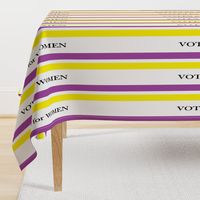 Suffragist Sash - Yellow and Violet