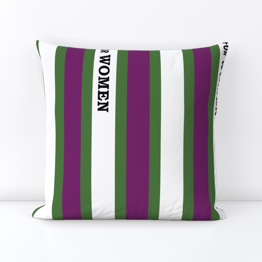 suffragist sash green and purple