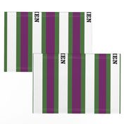 suffragist sash green and purple