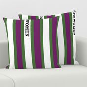 suffragist sash green and purple