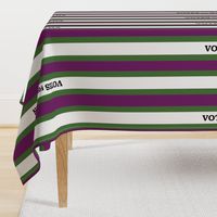 suffragist sash green and purple