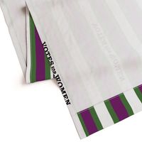 suffragist sash green and purple