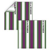 suffragist sash green and purple