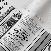 Tea Towel: Vintage British Ads