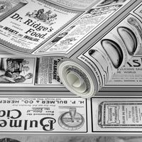 Tea Towel: Vintage British Ads