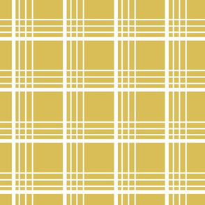 golden plaid