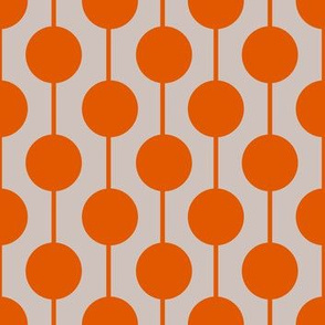 Orange Dotted Line