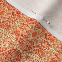 Orange Marmalade Paisley