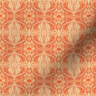 Orange Marmalade Paisley