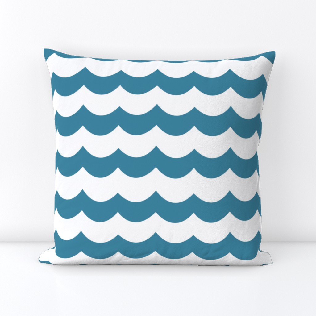 Chevron waves in Blue Green