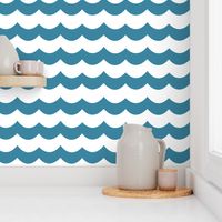 Chevron waves in Blue Green