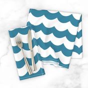 Chevron waves in Blue Green