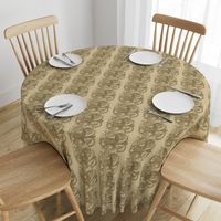 Celtic Bird ~ Beige Linen