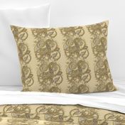 Celtic Bird ~ Beige Linen