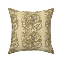 Celtic Bird ~ Beige Linen