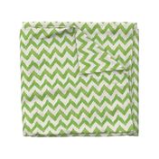 Lime and Linen Watercolor Ikat Chevron