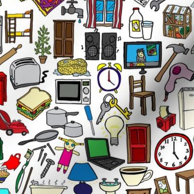 Household Items Pattern