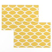 Lemon Oval Ikat