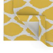 Lemon Oval Ikat