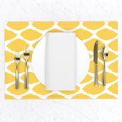 Lemon Oval Ikat