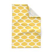 Lemon Oval Ikat