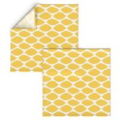 Lemon Oval Ikat