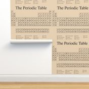 Periodic Table (tan)