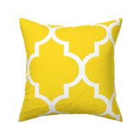 Custom Lemon Quatrefoil - Large Scale