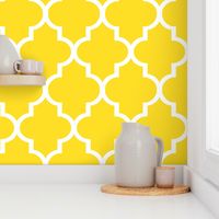 Custom Lemon Quatrefoil - Large Scale