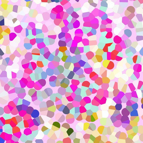 Colorful Spring Confetti Dotty Print