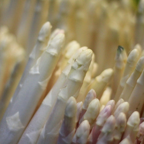 white asparagus crystals