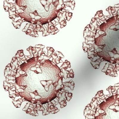 Pandemic Coronavirus COVID-19 Virus Sepia