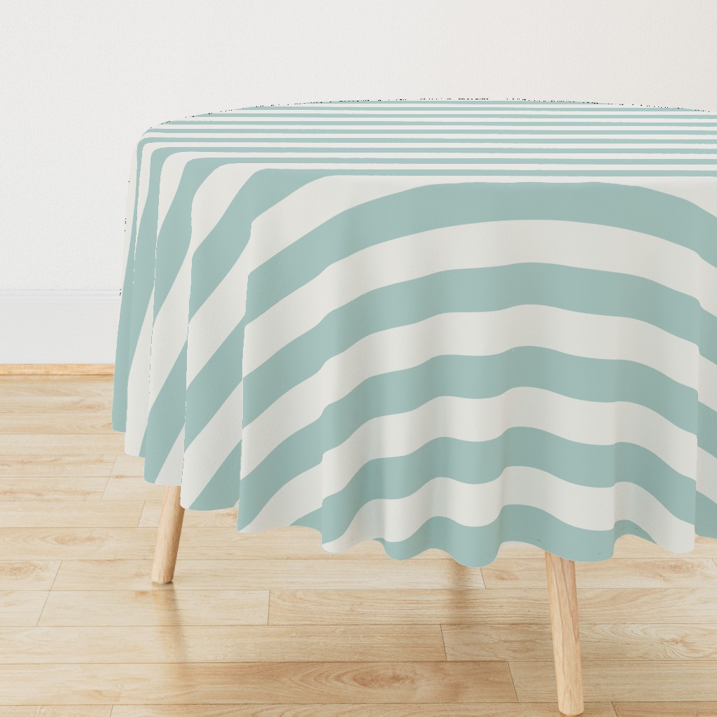 Canopy Stripe in Aquamarine
