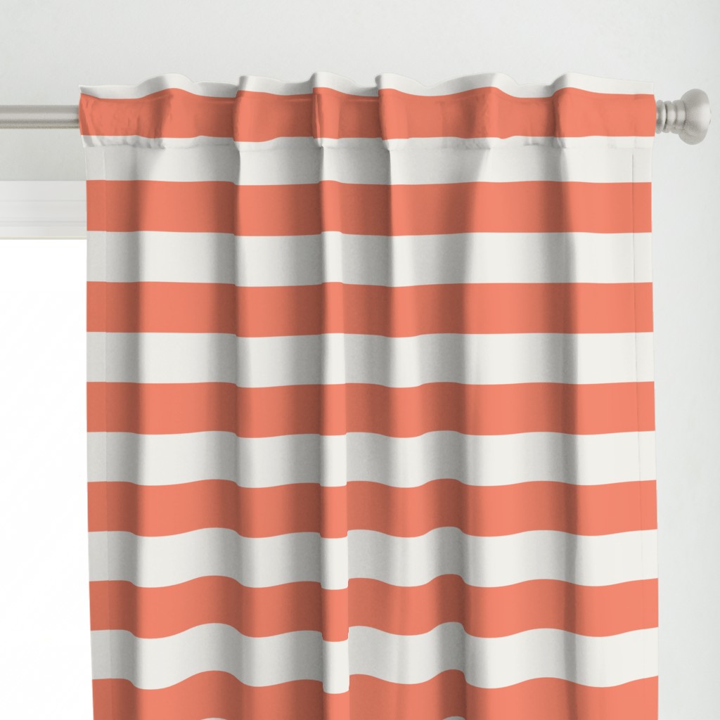 Canopy Stripe in Coral