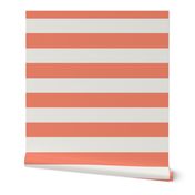 Canopy Stripe in Coral