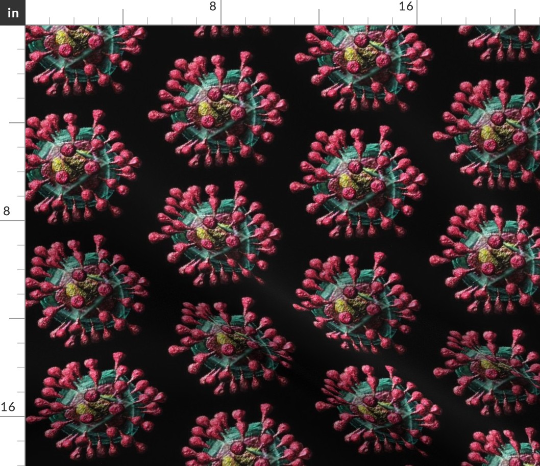 Classic Coronavirus Covid Virus Polka