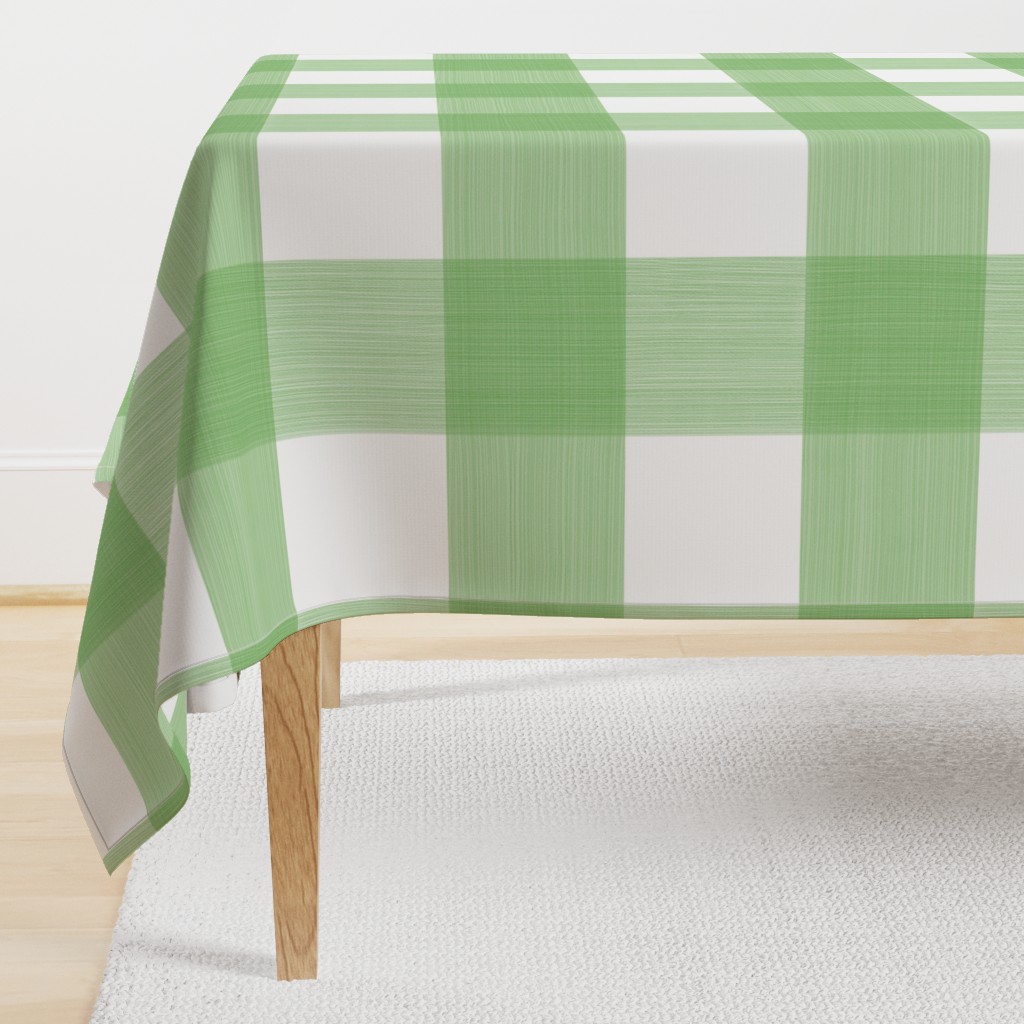 Spring Green 6" Buffalo Plaid 