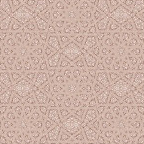 Lacy Beige Geometric © Gingezel™ 2013