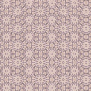 Purple Contemporary Flowers on Beige Small © Gingezel™ 2013l