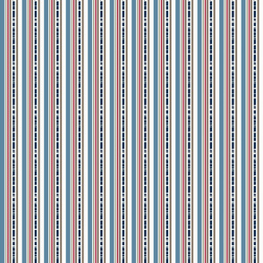 Mary Ann Kilrain Stripe_navy