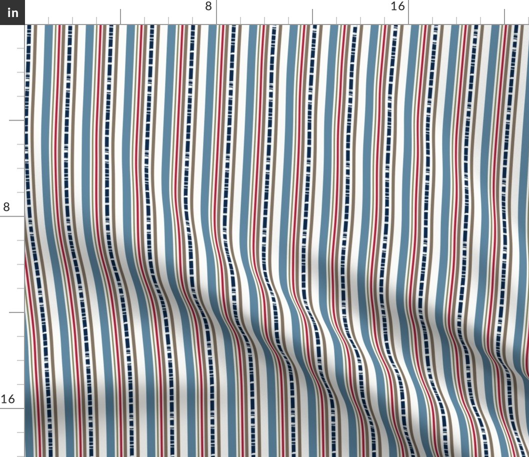 Mary Ann Kilrain Stripe_navy