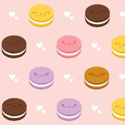 Download Cartoon Cookie With Bites Wallpaper | Wallpapers.com