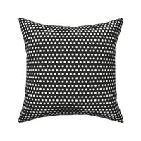 charcoal white petite polka