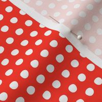 red white petite polka