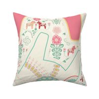 coussin_dala_horse_rose   