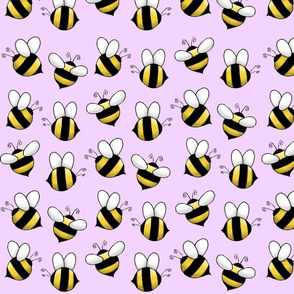 Bees Purple